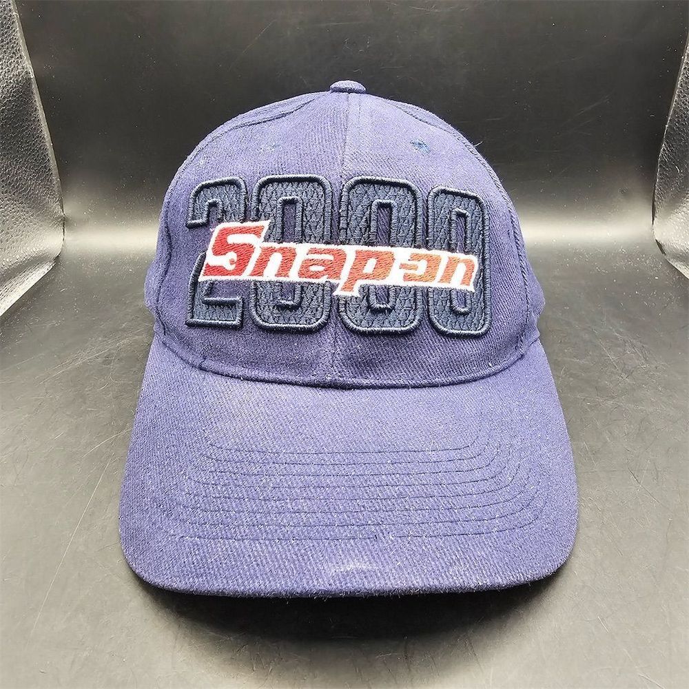 Snap-on Tools Hat Cap Choko Motosports Strapback Adjustable Blue‎ Embroidered